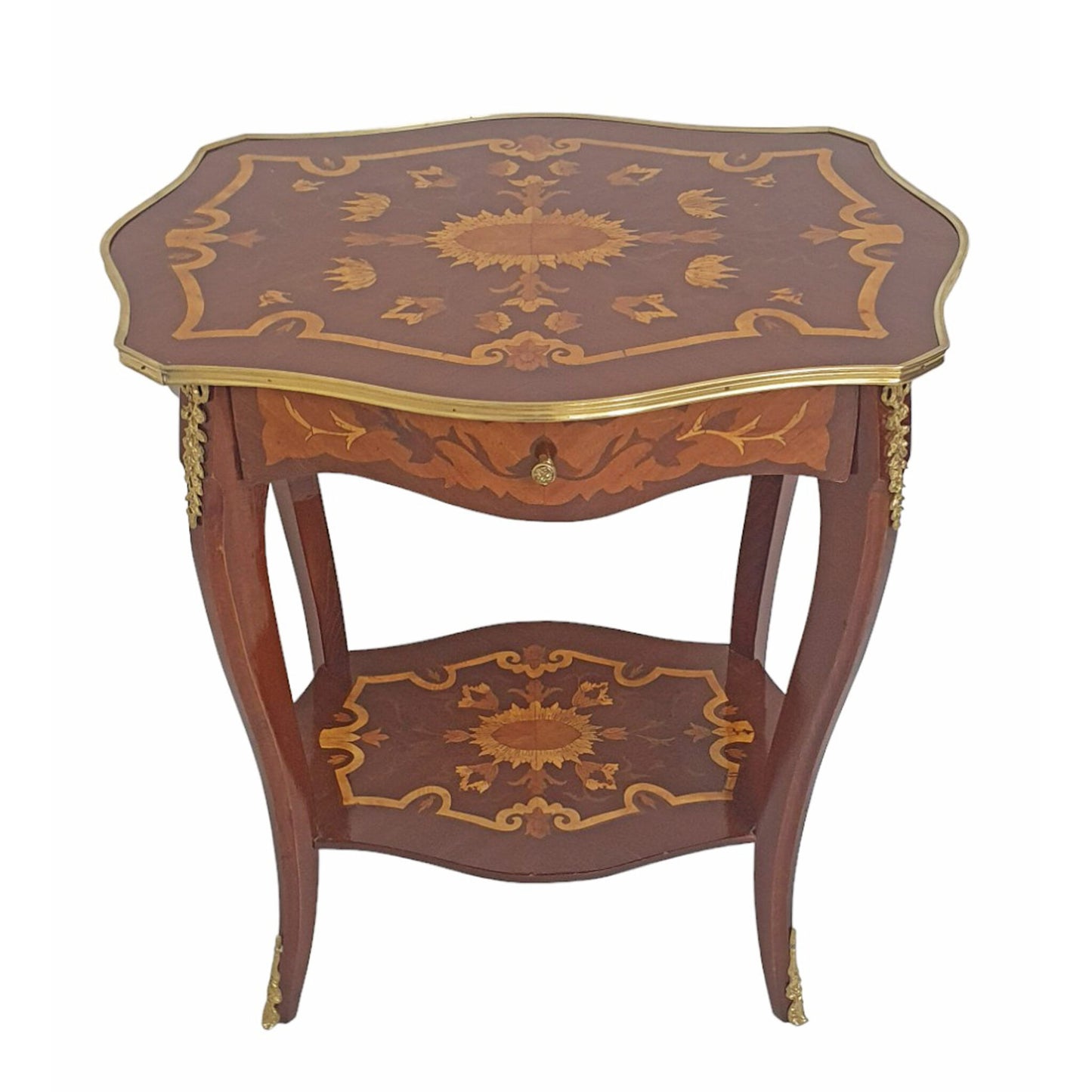 Barok Tafeltje Intarsia