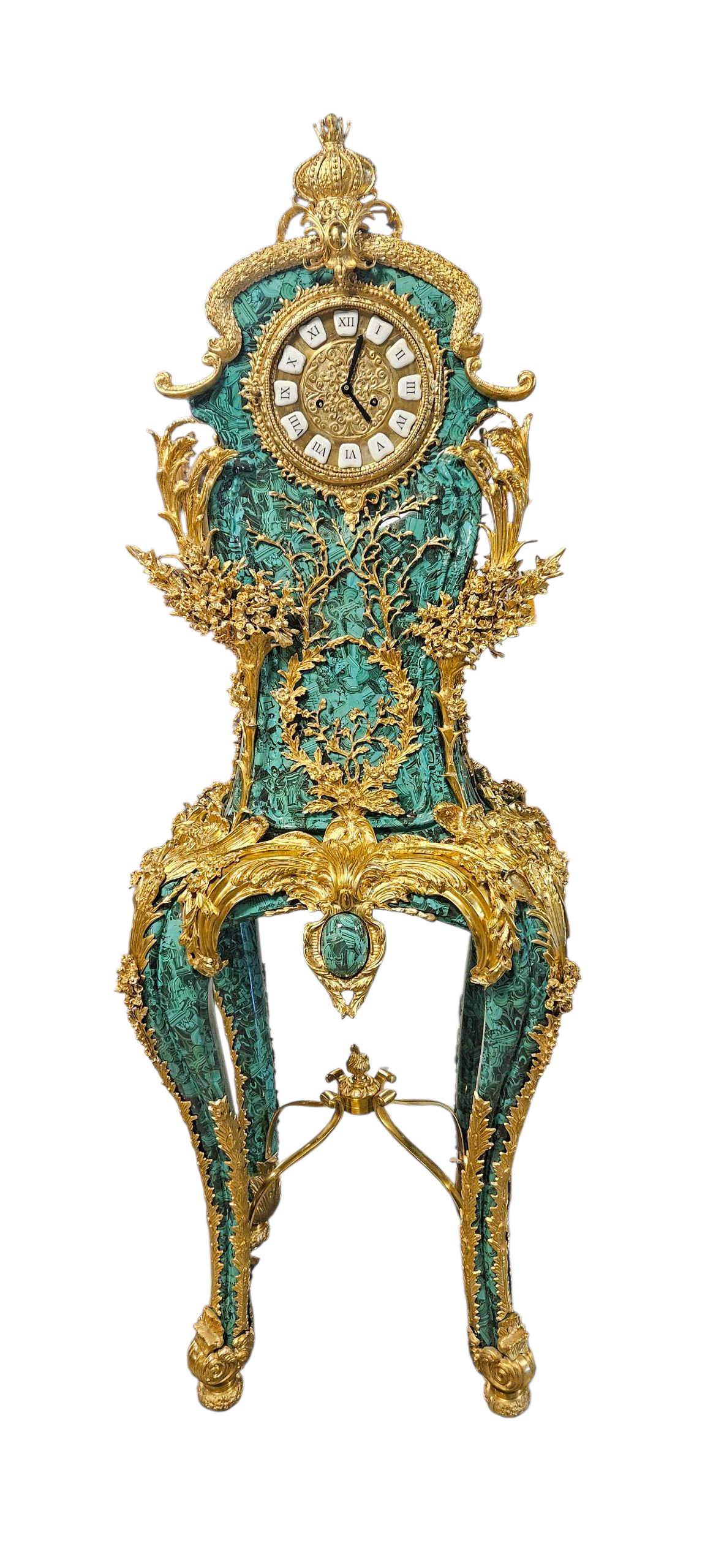 Versailles Klok malachiet