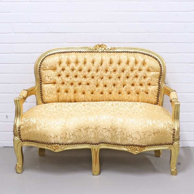 Pirha/Kinder Bankje - Goud Goud