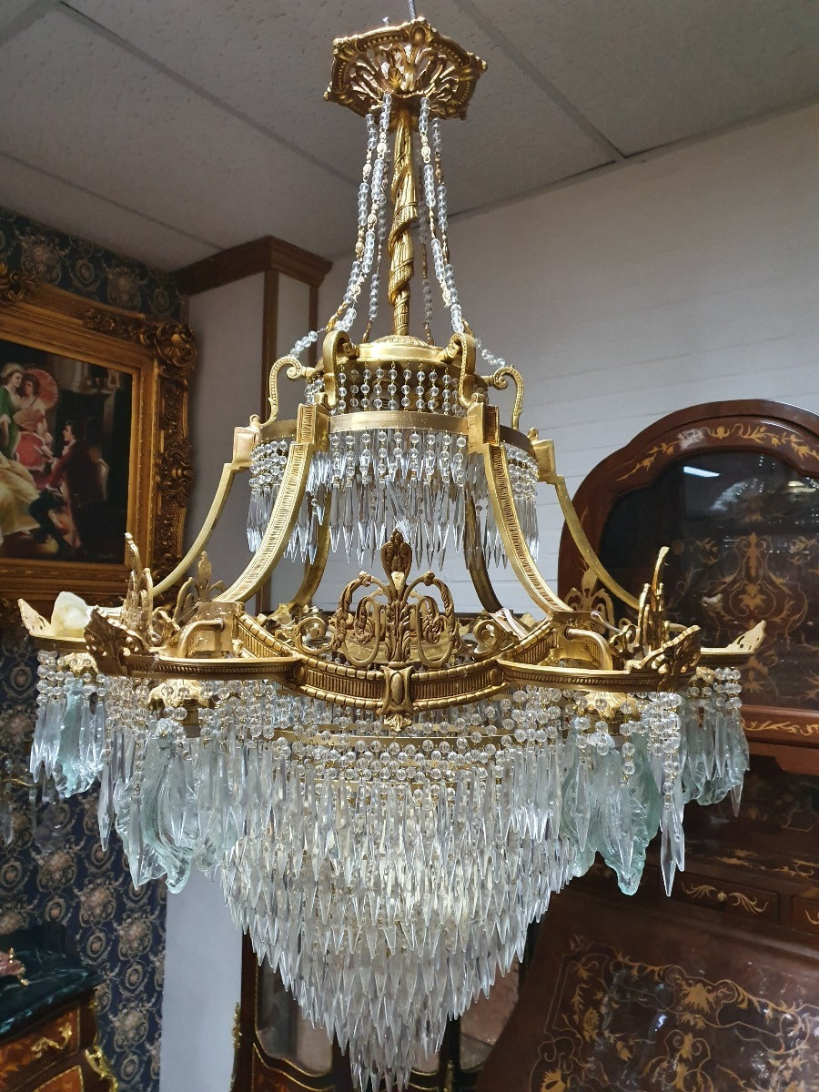 Kroonluchter Lodewijk Goud Exclusief