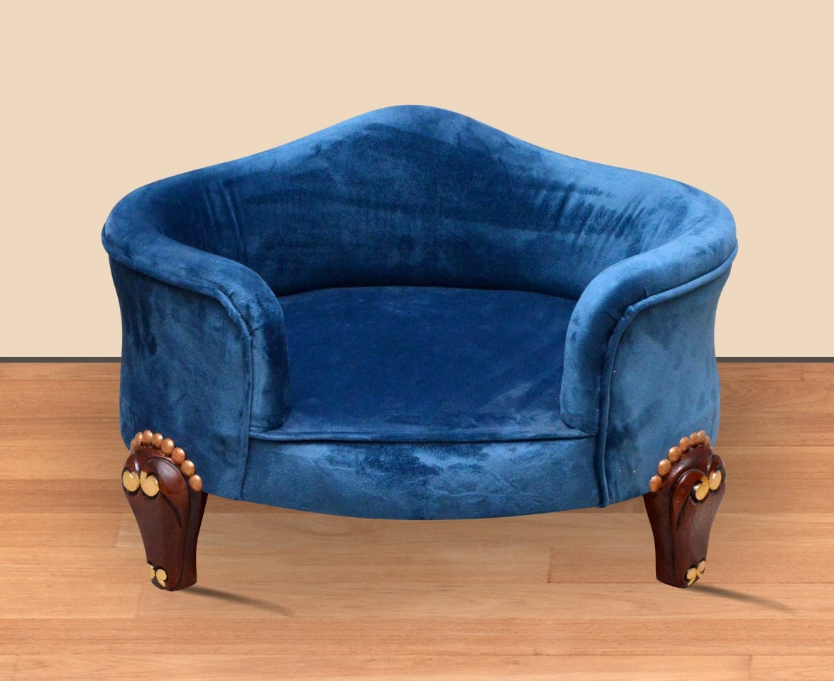 Klein Deluxe Dierenmand - Voor Hond of Kat - Blauw