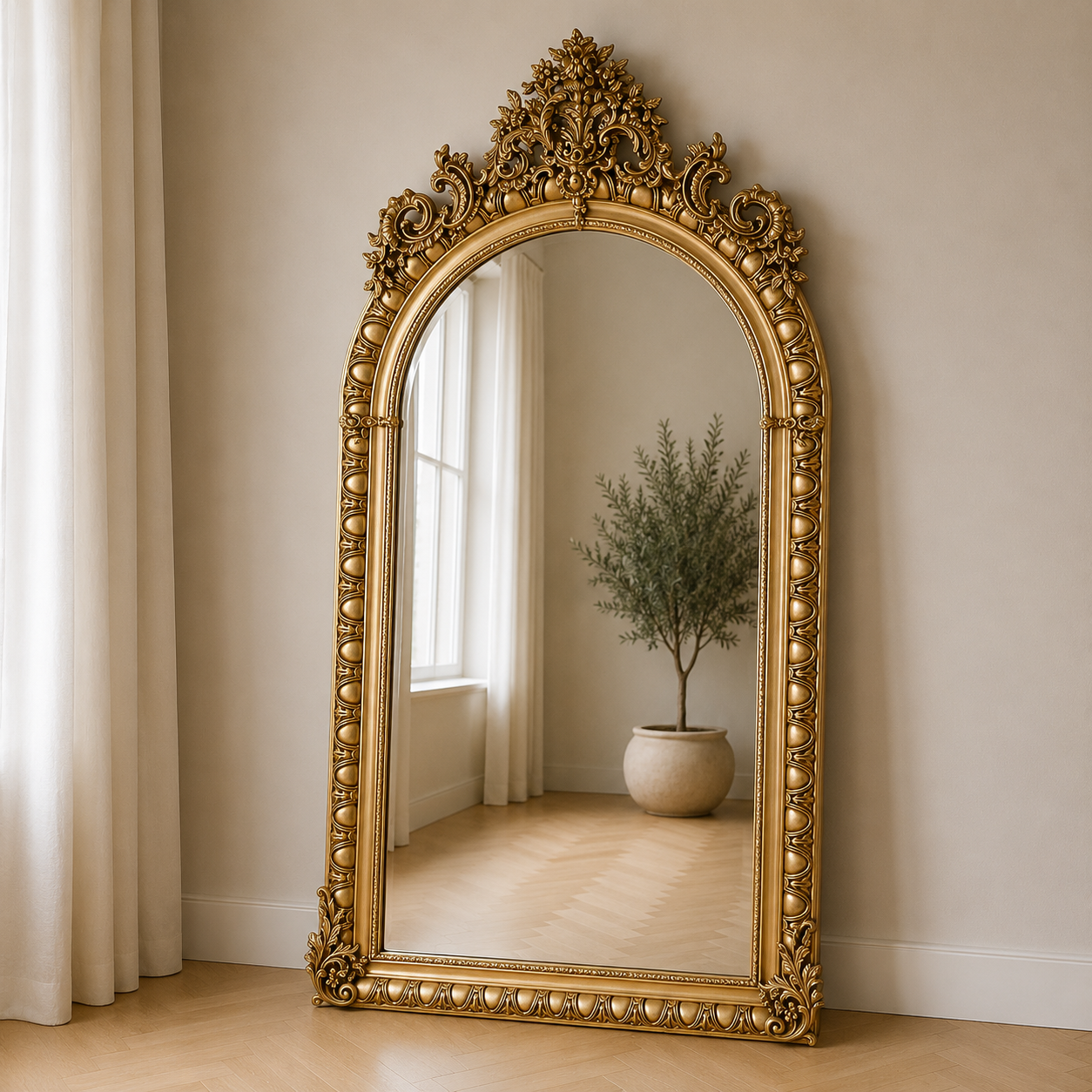 Barok Spiegel Camille Goud