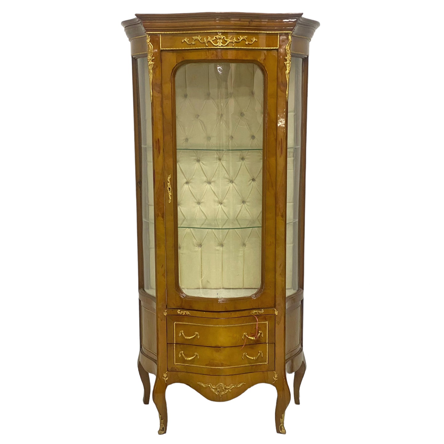 Barok vitrine kast Pradelles