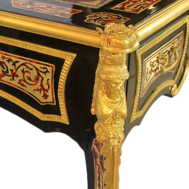 Bureau Desk Versailles Boulle - MegaBarok