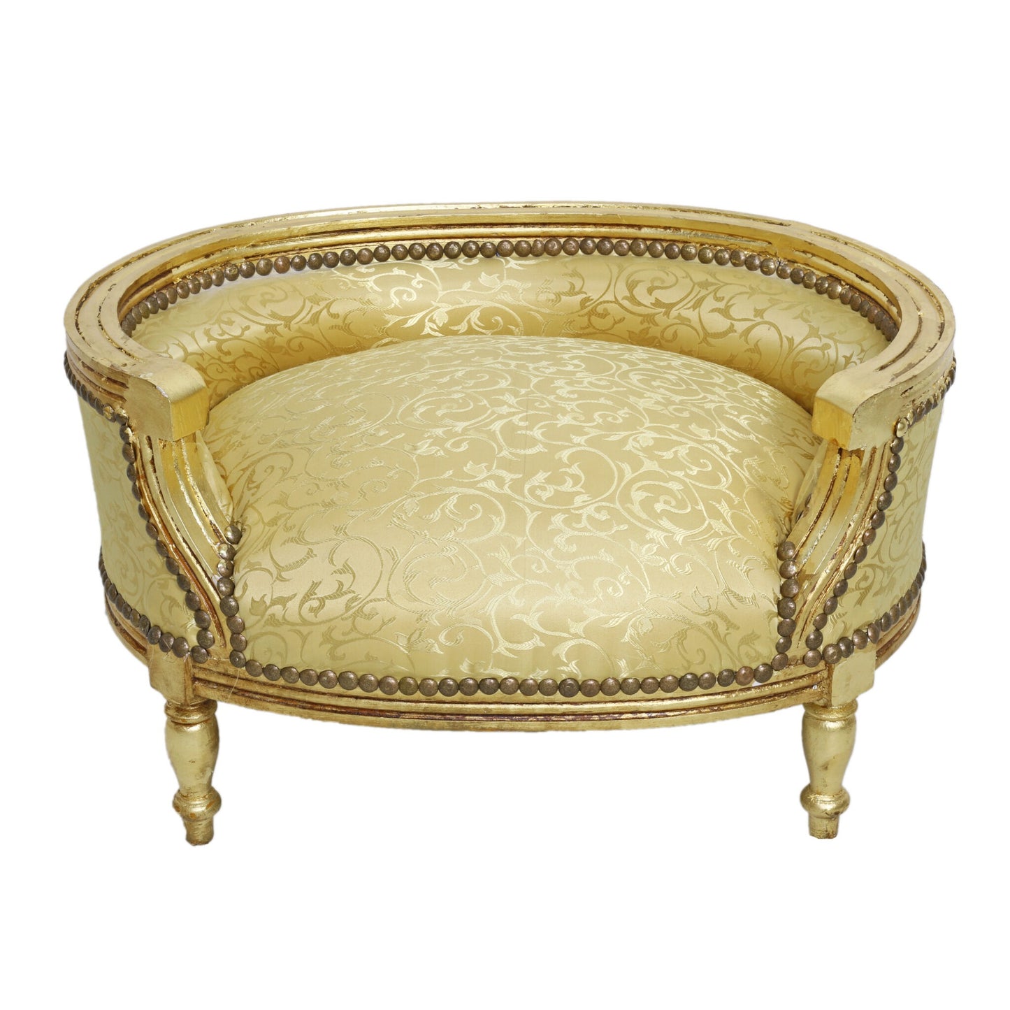 Luxe Barok Dierenmand - Voor Hond of Kat - Goud