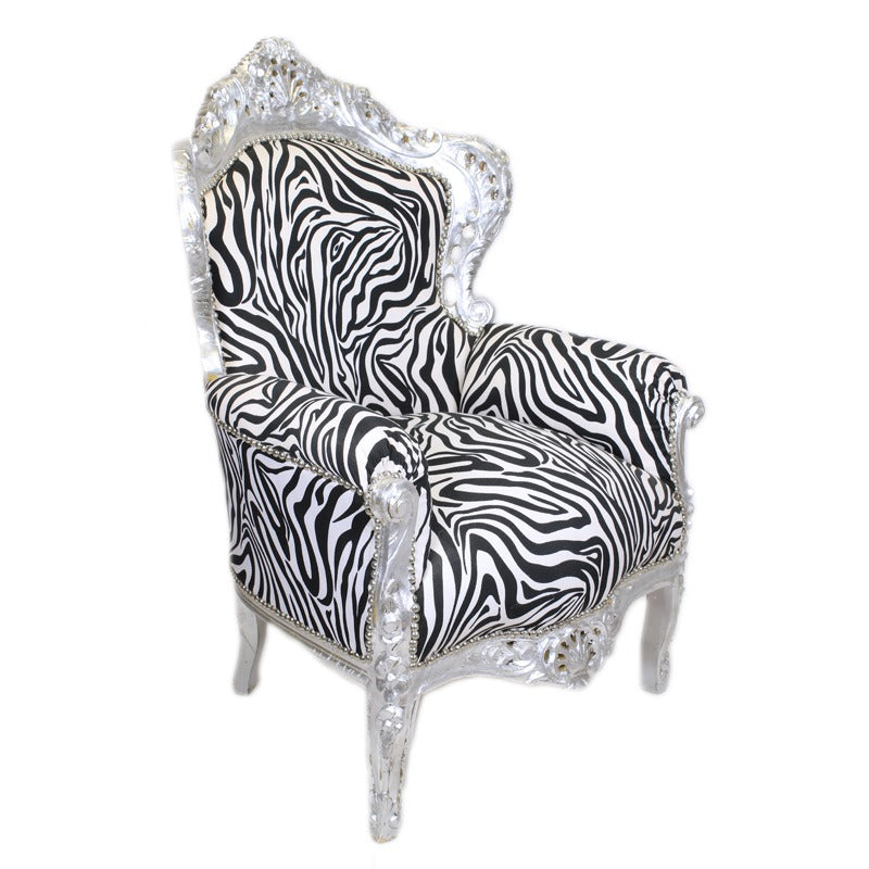 "Barok Stijl Fauteuil - Een symfonie van weelderig fluweel en sierlijk houtwerk, biedt een vorstelijk comfort en een ongeëvenaarde esthetiek."