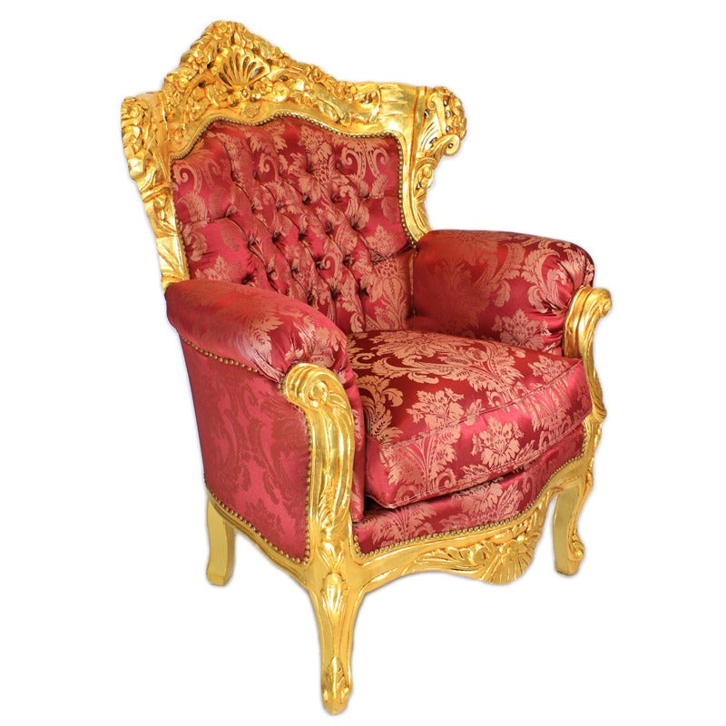 Fauteuil Marseille - Goud Bordeaux