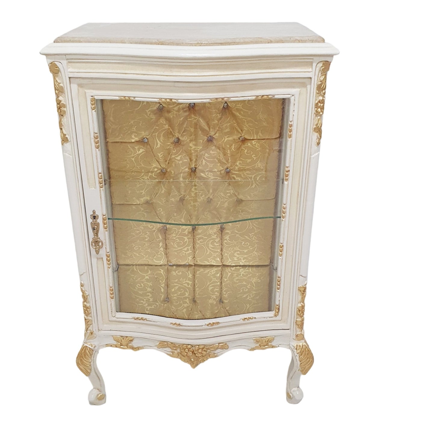 Vitrine Kast Créme Goud - S - MegaBarok