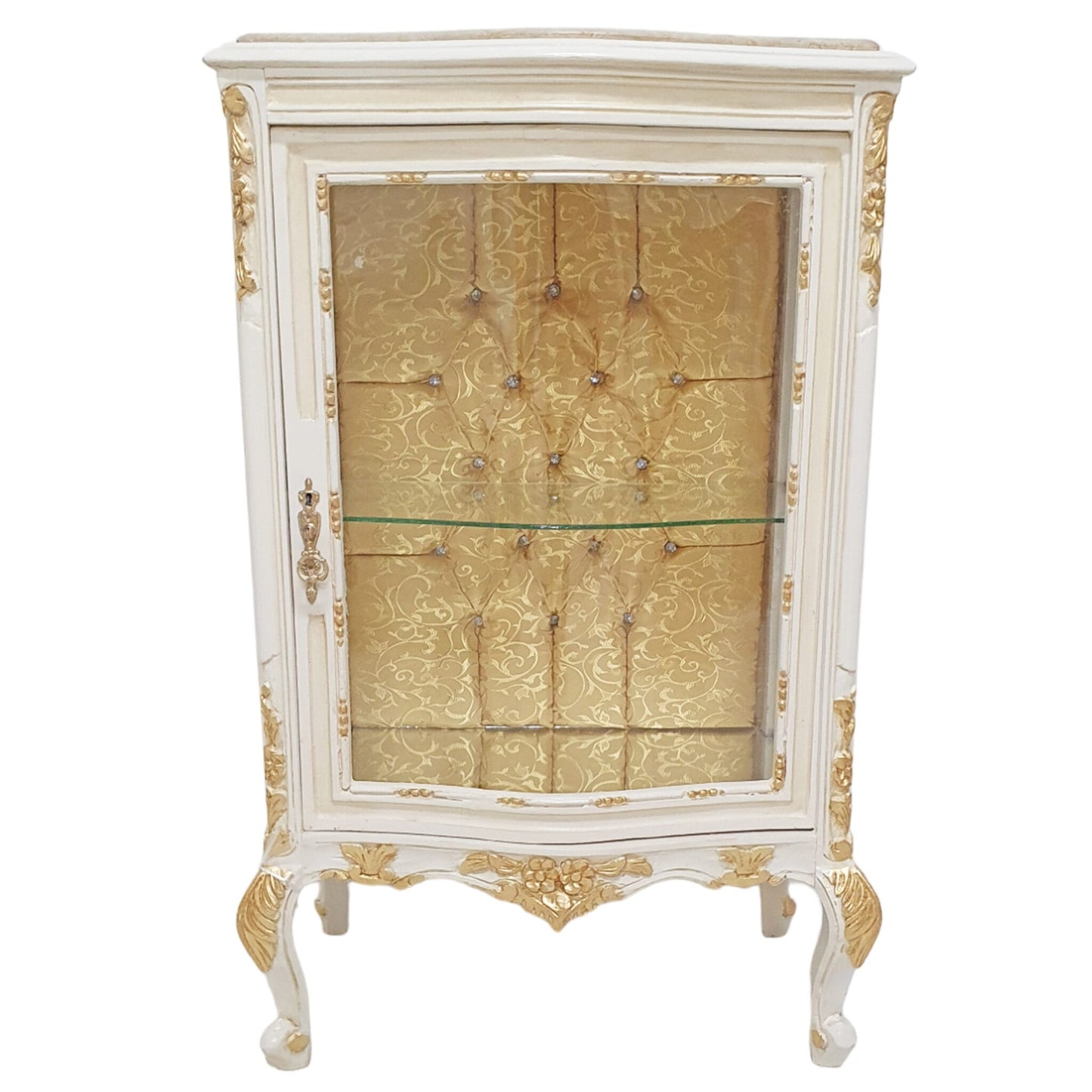 Vitrine Kast Créme Goud - S - MegaBarok
