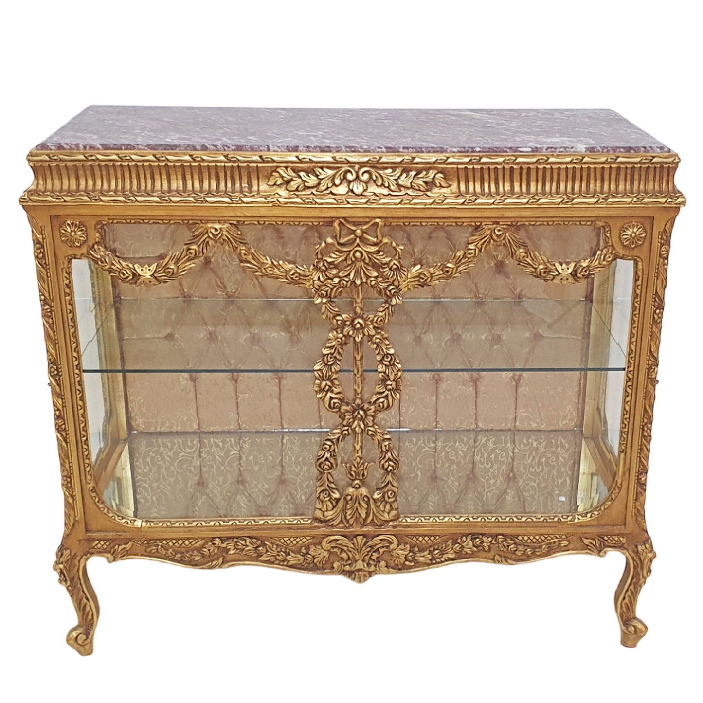 Vitrine Kast Commode Goud - MegaBarok