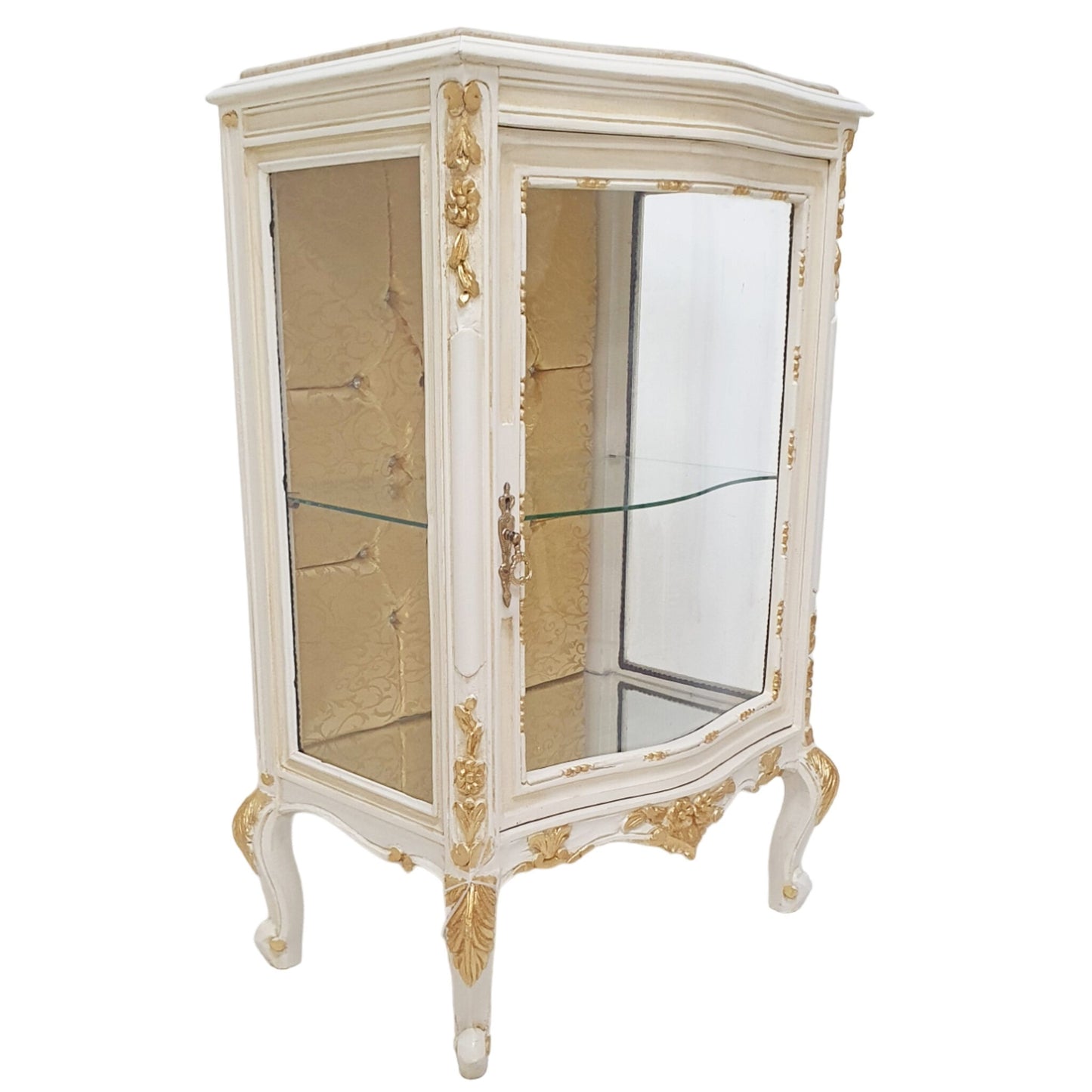 Vitrine Kast Créme Goud - S - MegaBarok