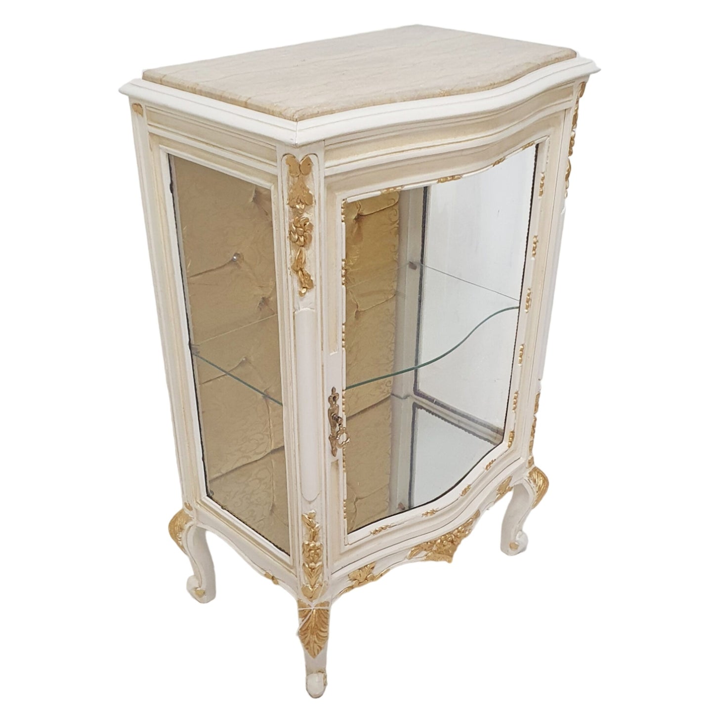 Vitrine Kast Créme Goud - S - MegaBarok