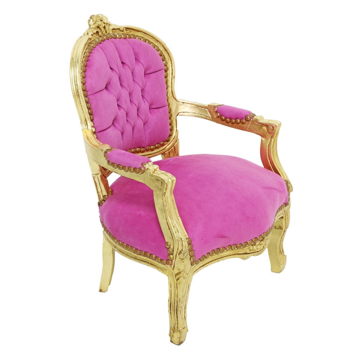 Kinderstoel Goud Roze