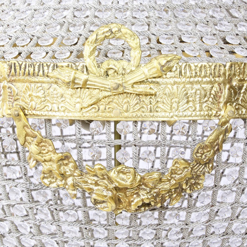 Kroonluchter Louise Goud/Zilver