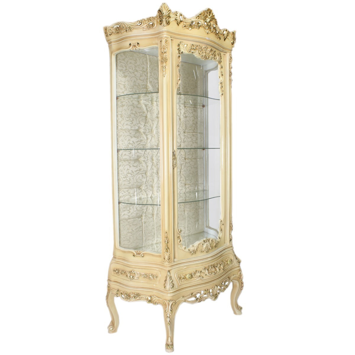 Vitrine Kast Fleur Créme - MegaBarok