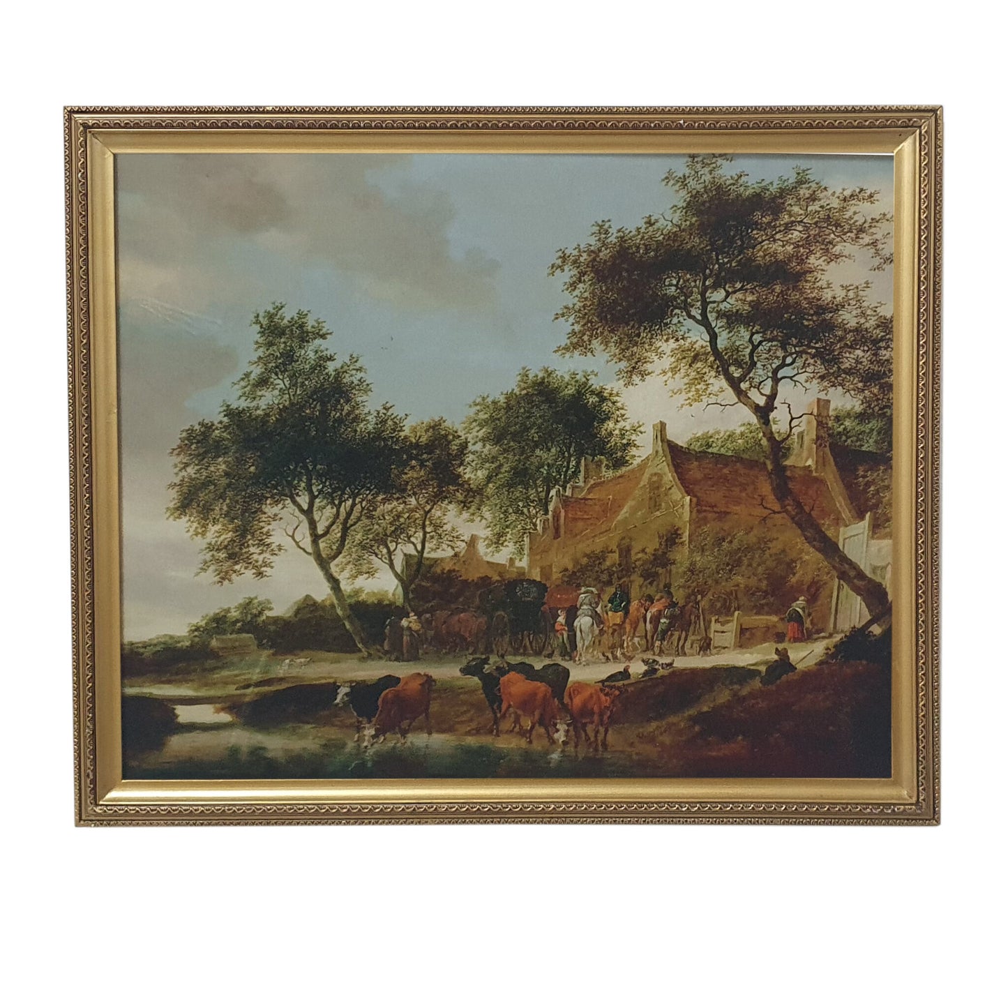 Meesterwerk Op Doek In Lijst 25