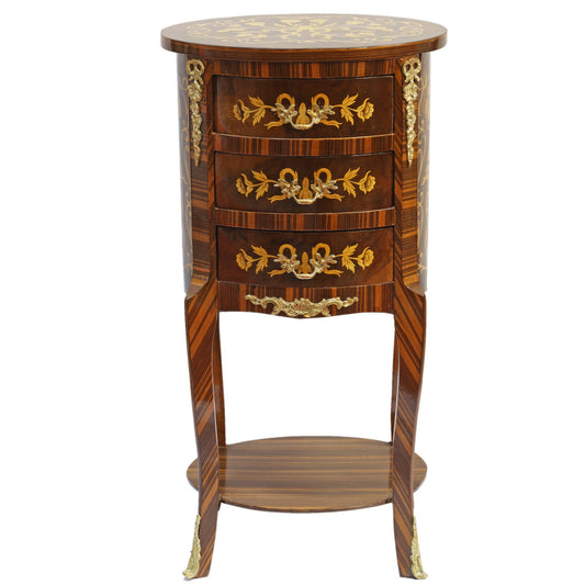 "Barok ladekastje - Een prachtig meubelstuk met weelderig houtsnijwerk en elegante details, brengt een vleugje klassieke grandeur in elke ruimte."