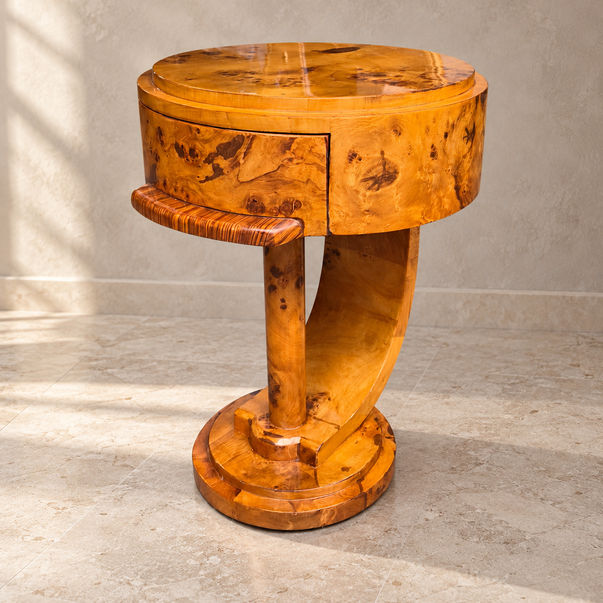 Art-Deco bijzettafel Alaska 3