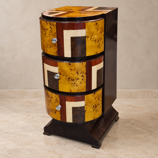 Art-Deco Kastje colour 3-lade