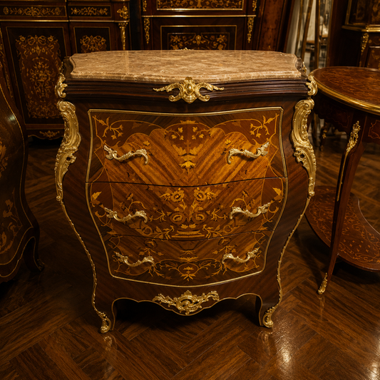 Frans Dressoir Marmeren Blad Moulins