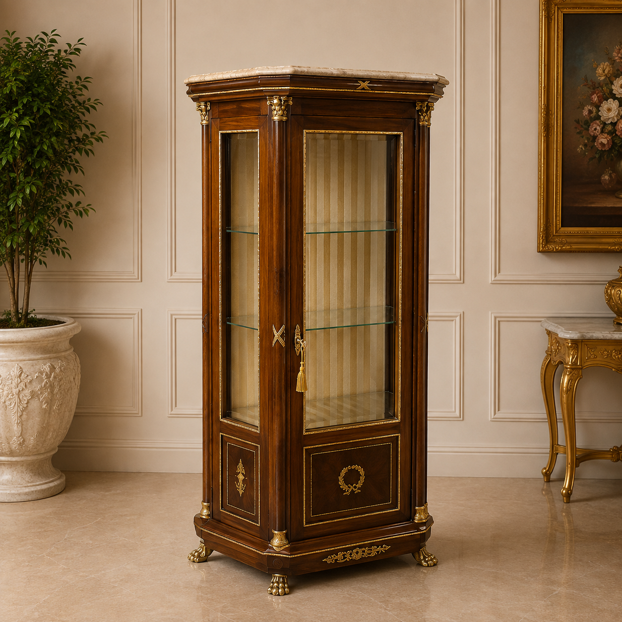 Klassieke Vitrine Empire