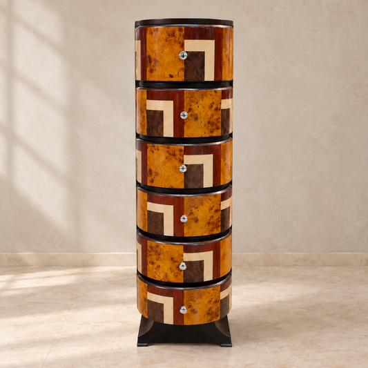 Art-Deco Kastje colour 6-lade