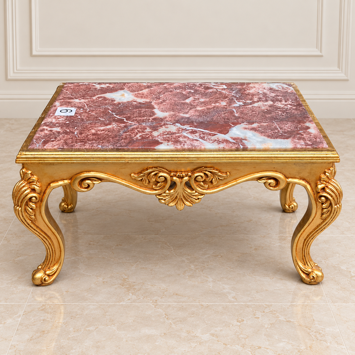 Deluxe Zithoek Set - Goud Bordeaux