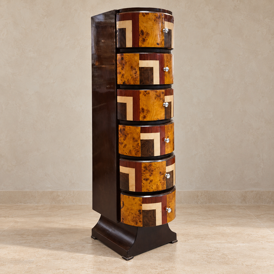 Art-Deco Kastje colour 6-lade