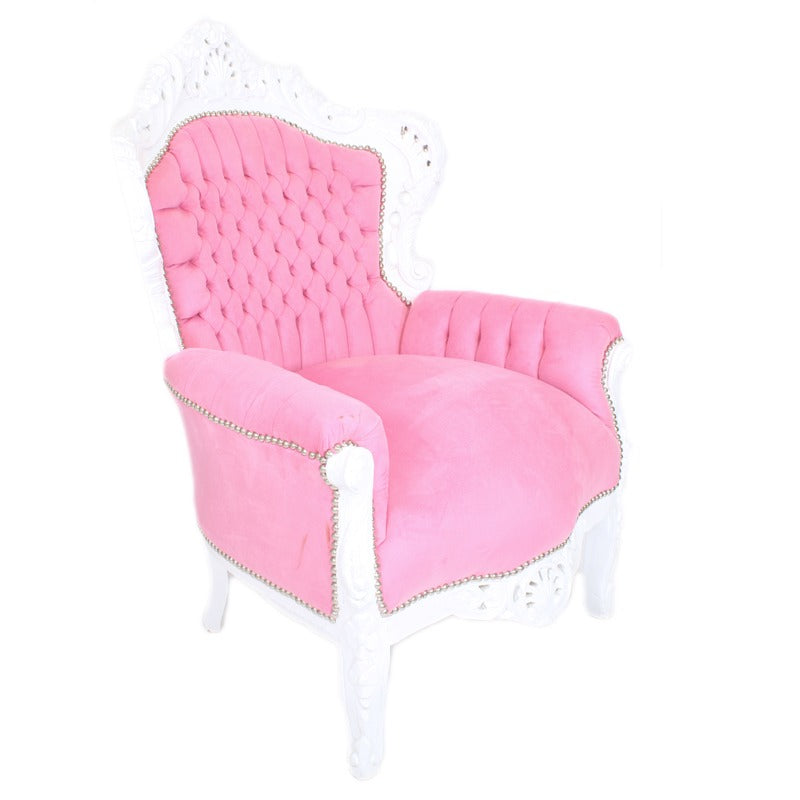 Fauteuil - Wit Roze