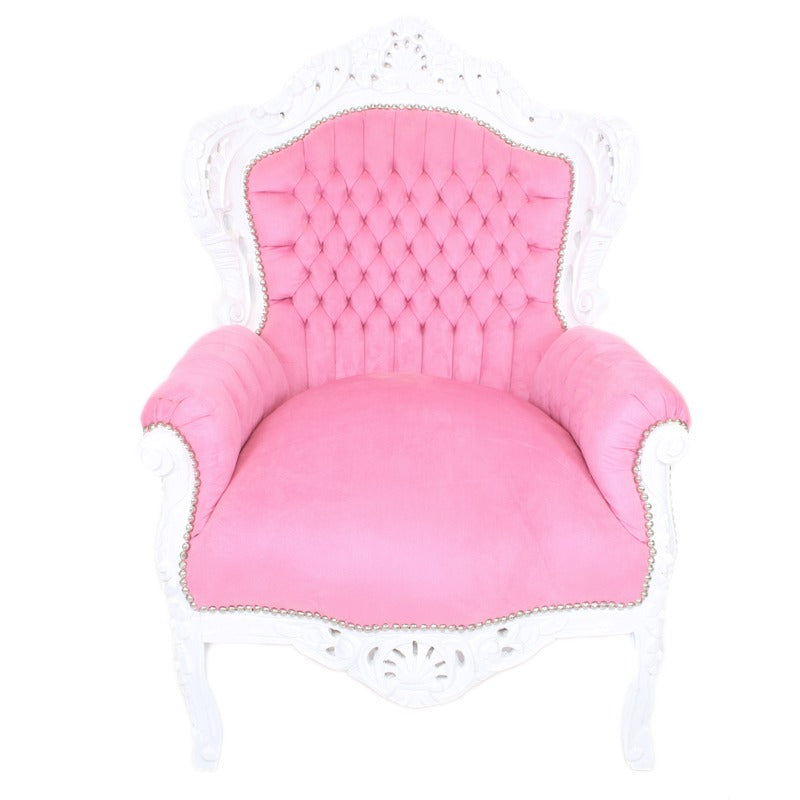 Fauteuil - Wit Roze