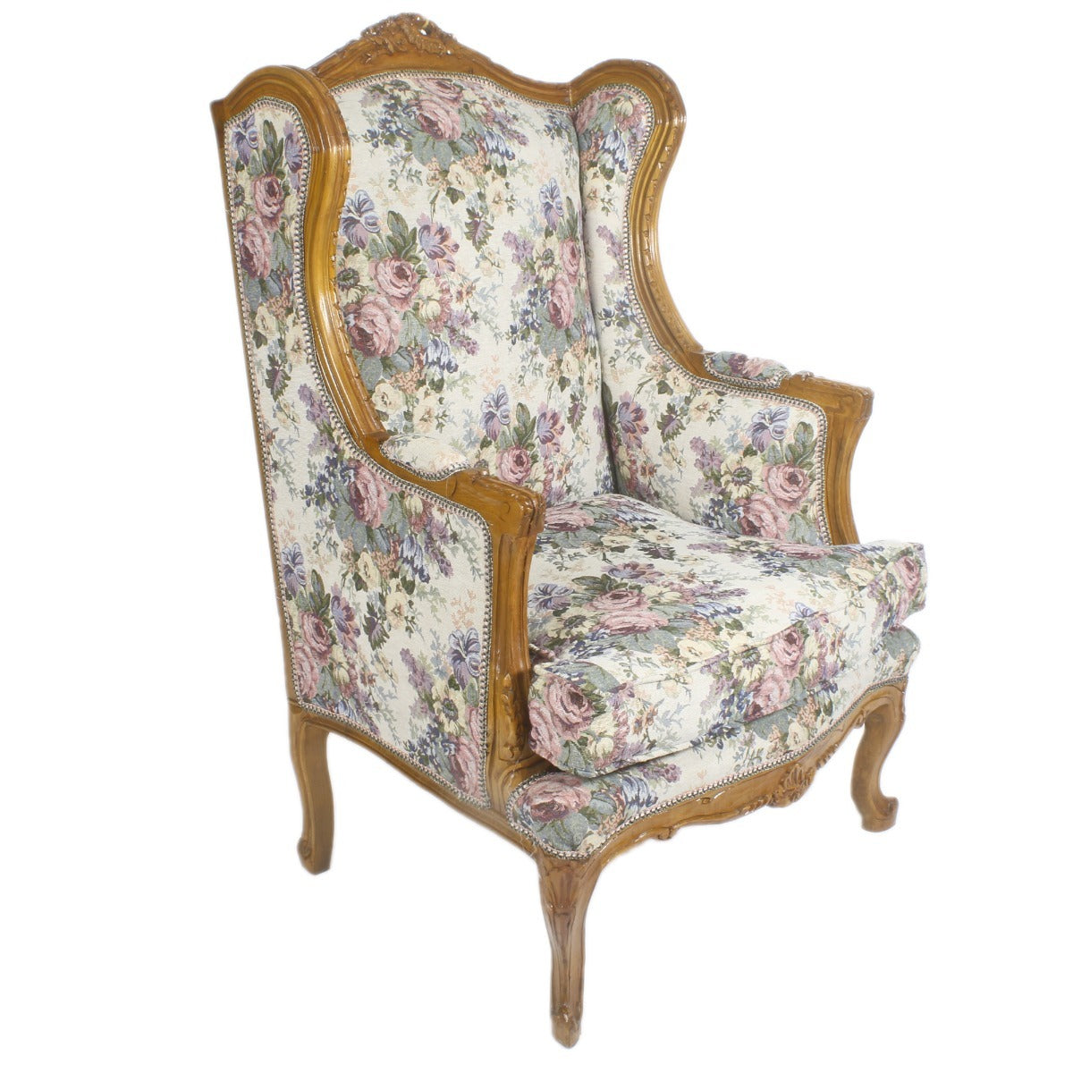 Oren Fauteuil - Mahonie Bloemen