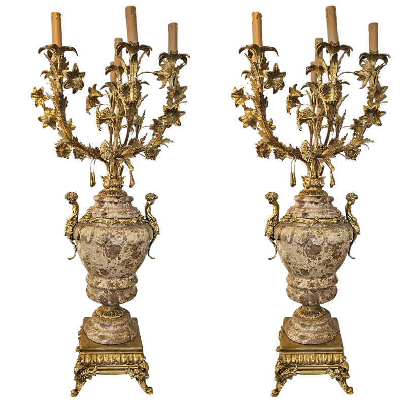 Barok Lampadair Exclusive Al Salam Creme