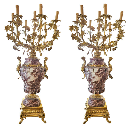 Barok Lampadair Exclusive Al Salam rood