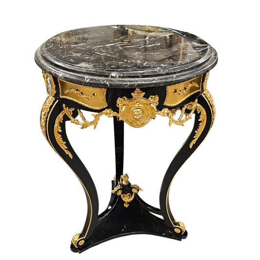 Bijzettafel Versailles zwart