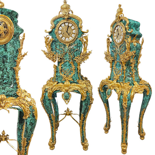 Versailles Klok malachiet