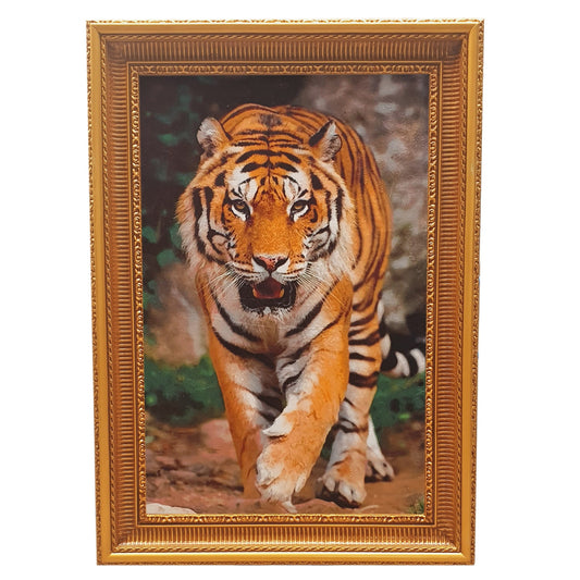 barok wanddecoratie tijger