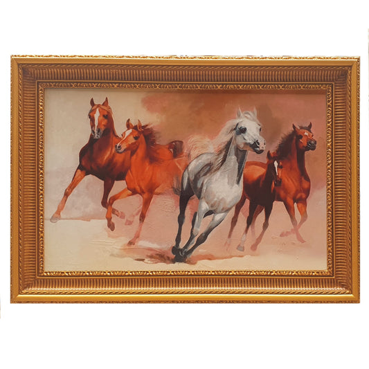 Barok Wanddecoratie Paarden 1