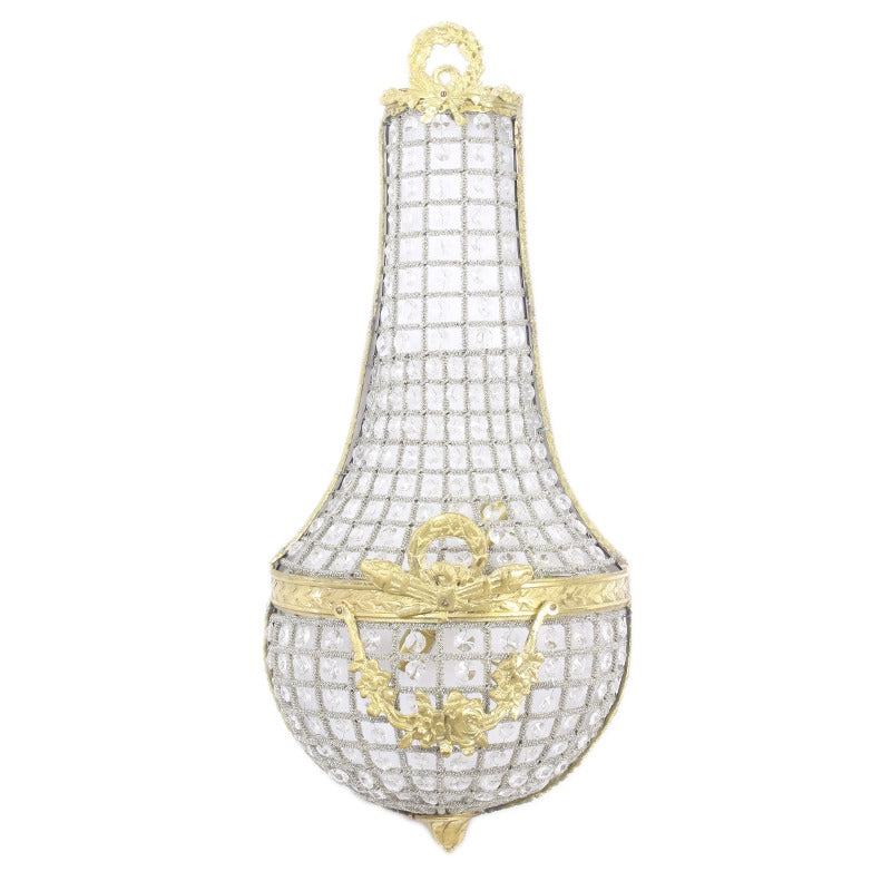 Barok Kristal Wandlamp