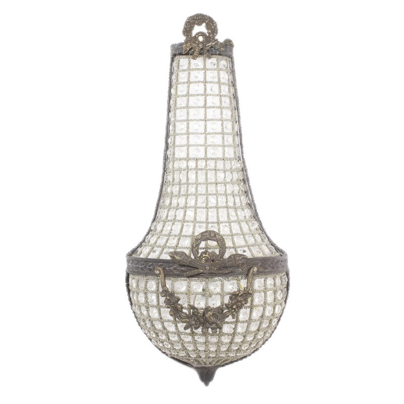 Barok Kristal Wandlamp